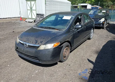 2007 Honda Civic Lx from USA, damaged, VIN 1HGFA16567L027651